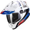 SCORPION Casco ADF-9000 AIR DESERT Bianco Blu SCORPION