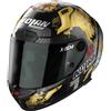 NOLAN Casco X-804 RS Ultra Carbon Replica Checa Gold Nero Oro NOLAN