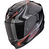 SCORPION Casco EXO-520 EVO AIR TERRA Nero Rosso SCORPION