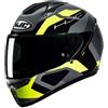 HJC Casco C10 TINS Giallo Nero HJC