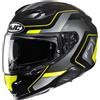 HJC Casco F71 ARCAN Nero Giallo HJC