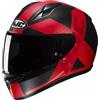 HJC Casco C10 TEZ Nero Rosso HJC