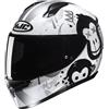 HJC Casco Bambino C10 GETI Bianco Nero HJC