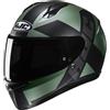 HJC Casco C10 TEZ Verde Nero HJC