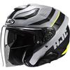 HJC Casco F31 NABY Nero Giallo HJC