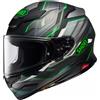 SHOEI Casco NXR 2 CAPRICCIO TC-4 Nero Verde SHOEI