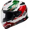 SHOEI Casco NXR 2 CAPRICCIO TC-11 Bianco Rosso SHOEI