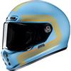 HJC Casco V10 FONI Giallo Azzurro HJC