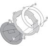 GIVI Flangia BF55 TANKLOCK Per Voge Brivido 300 R 2021/2023 GIVI