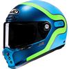HJC Casco V10 GRAPE Verde Blu HJC