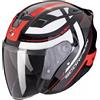 SCORPION Casco EXO-230 PUL Nero Rosso SCORPION
