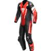 DAINESE Tuta MISANO 3 PERFORATED D-AIR Nero Rosso DAINESE