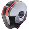 SCORPION Casco EXO-CITY II VEL Grigio Rosso SCORPION