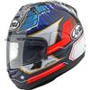ARAI Casco RX-7 V EVO PEDROSA SHOWGUN Nero Blu ARAI