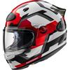 ARAI Casco QUANTIC FACE RED Bianco Rosso ARAI