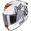 SCORPION Casco Bambino EXO-JNR AIR BOUM Bianco Rosso SCORPION