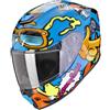SCORPION Casco Bambino EXO-JNR AIR FUN Blu Arancione SCORPION