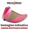 SCORPION Visiera Specchiata Rossa KDS-F-03 per EXO-GT/1500/530 SCORPION
