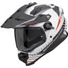 SCORPION Casco ADF-9000 AIR FEAT Bianco Rosso SCORPION