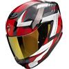 SCORPION Casco EXO-391 CAPTOR Rosso Nero SCORPION