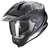 SCORPION Casco ADF-9000 AIR DESERT Nero Argento SCORPION