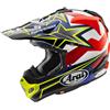 ARAI Casco MX-V EVO STARS & STRIPE FLUOR Blu Giallo ARAI