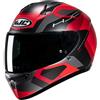 HJC Casco C10 TINS Rosso Nero HJC