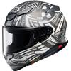 SHOEI Casco NX2 BEAUT TC-6 Bianco Nero SHOEI
