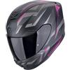 SCORPION Casco EXO-391 AAXO Nero Opaco Rosa SCORPION