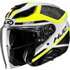 HJC Casco F31 CERON Giallo Bianco HJC