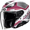 HJC Casco F31 CERON Viola Bianco HJC