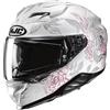 HJC Casco F71 ELIZ Bianco Rosa HJC