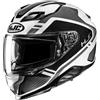 HJC Casco F71 TOZZ Bianco Nero HJC