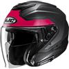 HJC Casco I31 TEVIS Nero Rosa Opaco HJC