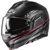 HJC Casco i100 SYSMA Nero Rosso Opaco HJC