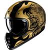 HJC Casco V60 FLAME Nero Oro HJC