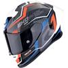 SCORPION Casco EXO-R1 EVO 2 AIR COUP Nero Blu Rosso SCORPION