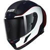 NOLAN Casco X-804 RS Ultra Carbon ASSO DI PICCHE Bianco Rosso NOLAN
