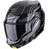 SCORPION Casco EXO-TECH EVO CONQUER Nero Giallo SCORPION