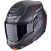 SCORPION Casco EXO-TECH EVO CONQUER Nero Rosso Opaco SCORPION