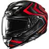 HJC Casco F71 CARBON NEVIO Nero Rosso HJC