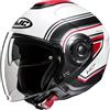 HJC Casco i40N LINIA Bianco Rosso HJC