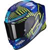 SCORPION Casco EXO-R1 AIR VICTORY EVO Blu Giallo SCORPION
