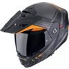 SCORPION Casco ADX-2 LEWIS Nero Arancione Opaco SCORPION