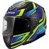 LS2 Casco FF353 RAPID FLITZ II H-V Blu Giallo LS2