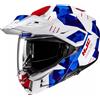 HJC Casco I80 ROKI Bianco Blu Rosso HJC