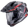 SCORPION Casco ADF-9000 AIR FEAT Nero Rosso SCORPION