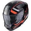 SCORPION Casco Casco EXO-930 EVO ARDENS Nero Rosso SCORPION