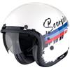 SCORPION Casco BELFAST EVO ADONIS Bianco Blu SCORPION