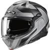 HJC Casco F100 BIOS Grigio Nero HJC